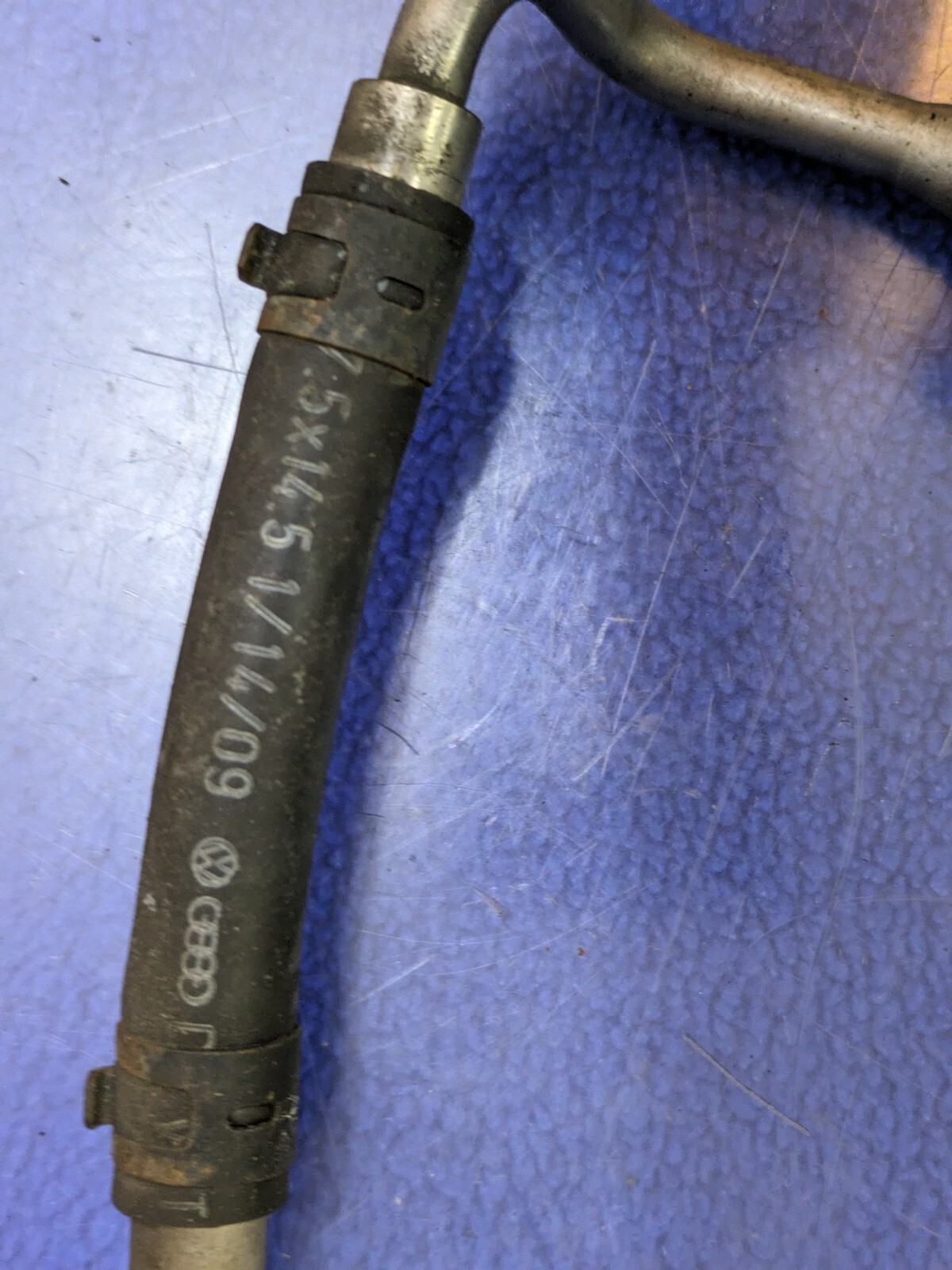 03-10 Bentley Continental GTC GT Flying Spur 6.0L W12 Fuel Injector Rail OEM