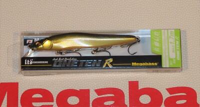 WOW! Megabass  Oneten R ''M CHAMPAGNE KINKURO'' Slow Float Jerk Bait  FREE SHIP