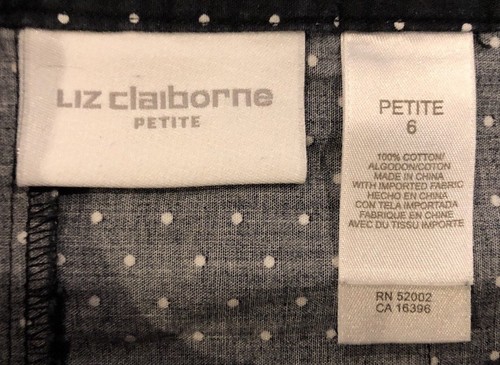 Liz Claiborne Womens Skirt Petite Size 6P Multi Color Knee Length Flare LBB76 - Picture 2 of 6
