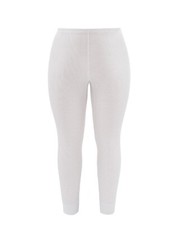 Fruit of the Loom Women's White Eversoft Waffle Thermal Pants Size S NEW