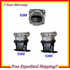 For 05-10 Chrysler 300/Charger Magnum 2.7/3.5L Motor&Trans.Mount Set 3PCS M827