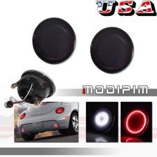1998-2005 Fit Volkswagen VW Beetle Black LED Rear Tailgate Reverse Backup Lights
