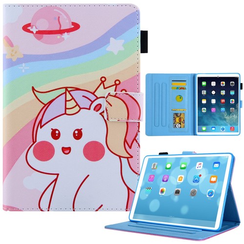 For iPad 6 7 8 9 10.2 Mini 5 4 3 2 Air Pro 11 12.9 Leather Shockproof Smart Case - Picture 80 of 85
