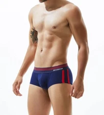 4 PCS SEOBEAN cotton Men's Low Rise Tracksuit  Casual Shorts boxer underwear