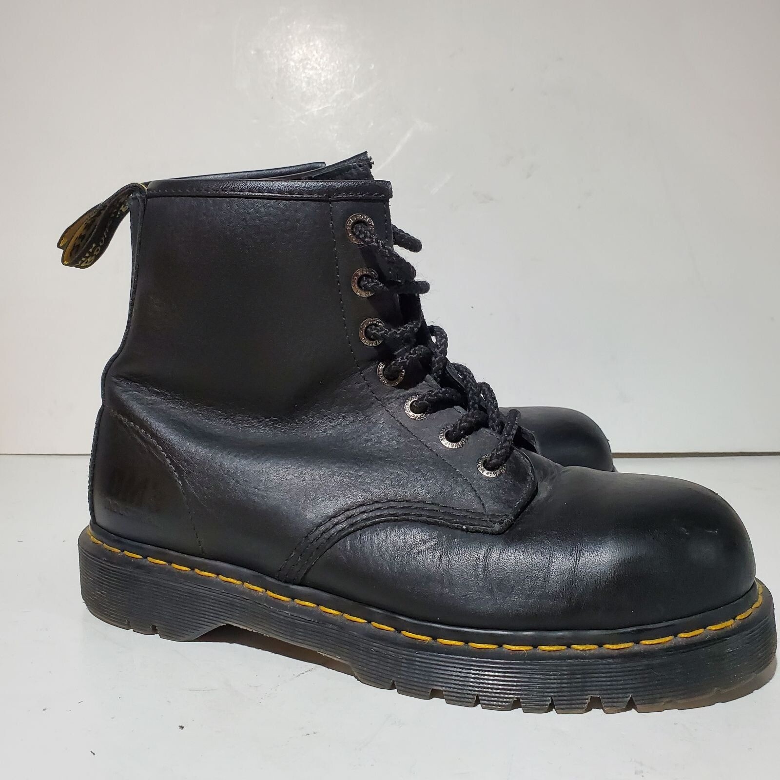 Dr. Martens boots industrial steel toe 