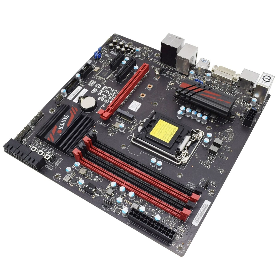 Intel H270 Motherboard Supermicro C7H270-CG-ML LGA1151 DDR4 for Intel Core i3/i5 - Image 4 of 4