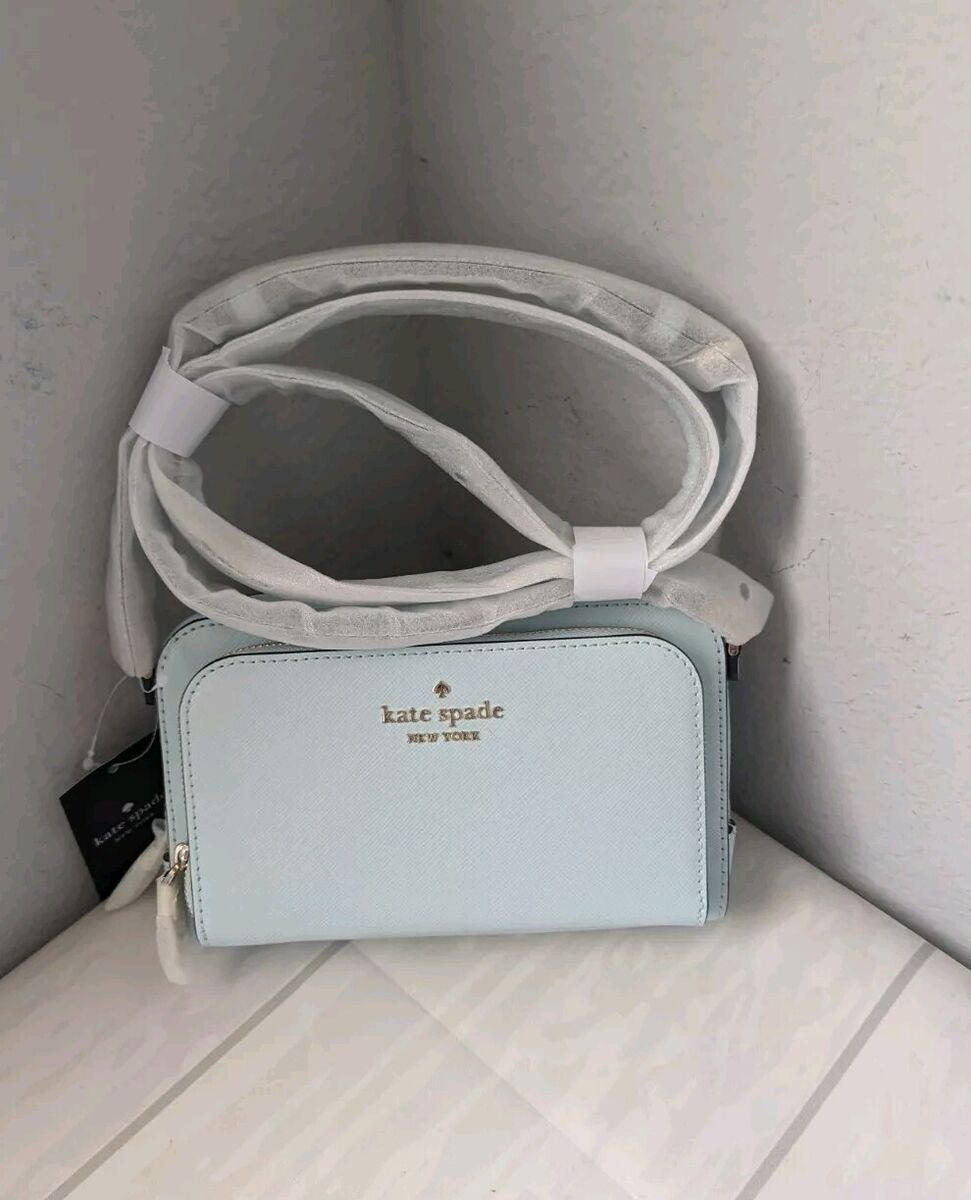 NWT Kate Spade KG036 Staci Dual Zip Around Crossbody Crisp NWT Kate Spade KG036 Staci Dual Zip Around Crossbody Crisp