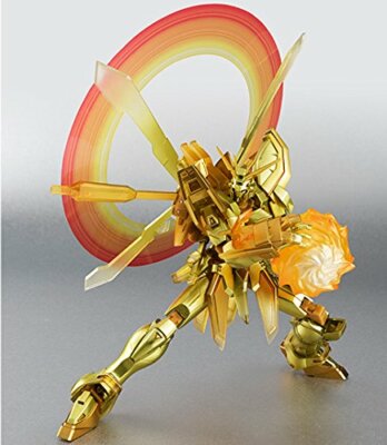 BANDAI HYPERMODE GODGUNDAM ゴールドバージョン未組立 ROBOT Spirits SIDE MS God Gundam Hyper Mode Ver. 14cm ABS & PVC