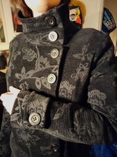 Desigual Black Coat Size M