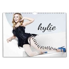 Sexy kylie Minogue Landsape photo personalised 2026/27 Calendar Choose Start