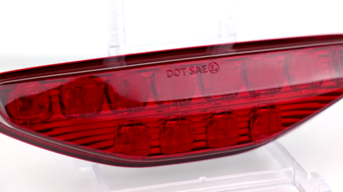 Luz trasera LED roja para Honda 2006 2007-2009 TRX450R 2006-2014 TRX450ER - Vídeo 1 de 1