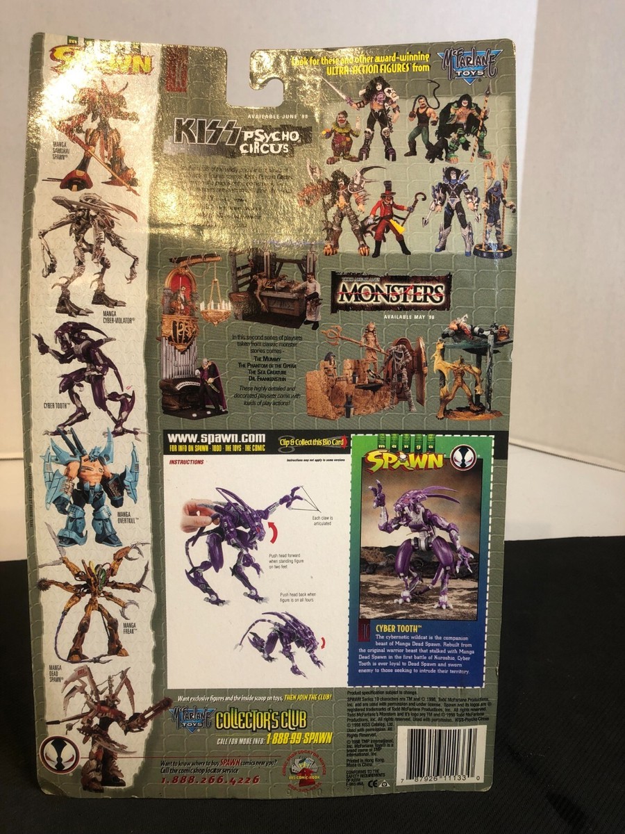 1998 McFarlane Toys Manga Spawn Ultra Action Figures Series 10