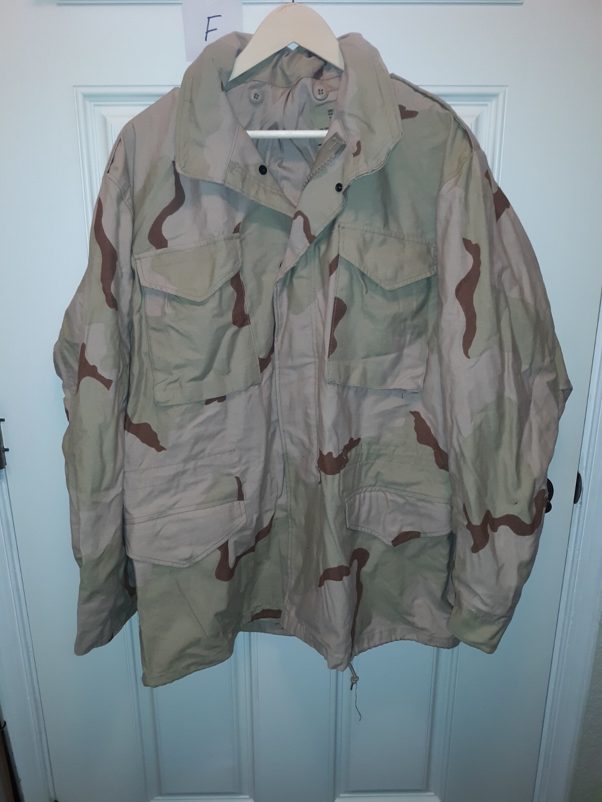 LARGE 3 COLOR DESERT M65 FIELD JACKET eBay