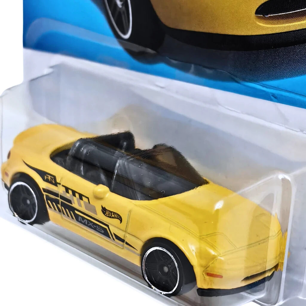 HOT WHEELS 91 MAZDA MX-5 MIATA Yellow 2024 Series HW J-IMPORTS | eBay