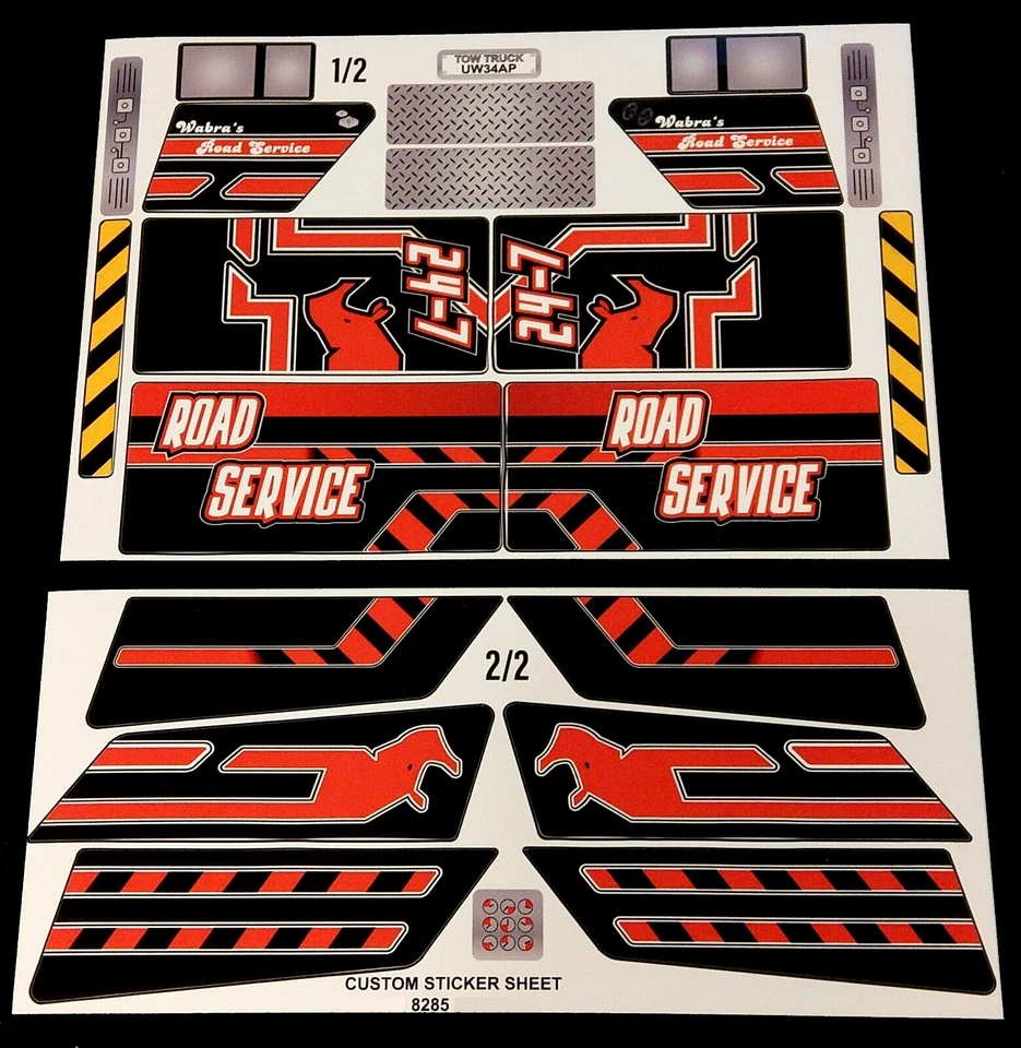 Custom Aufkleber für 8285 Replacement Sticker