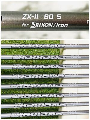 Golf Iron Set DUNLOP SRIXON ZX5 MKⅡ Diamana ZX-Ⅱ 60 (S) 8pcs 4-A