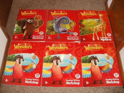 McGraw-Hill Reading Writing Workshop WONDERS 1st Grade 1 Set of 6 Big Books LOT