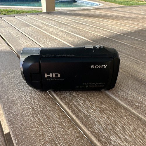 Sony HDRCX405 Handycam Video Camcorder Black W/ SD 64GB Card and Box