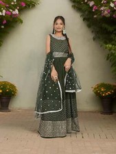 Gown with Stone Kundan Work by Shreekama