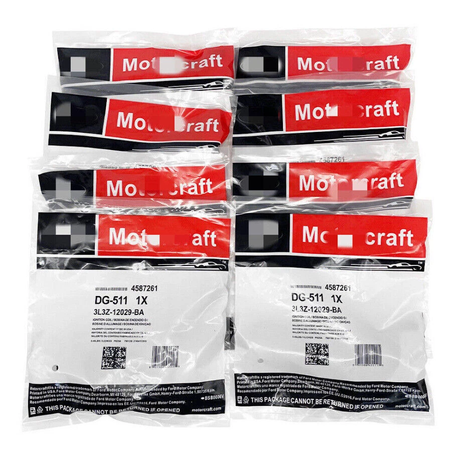 8pcs NEW GENUINE Motorcraft Ignition Coil DG-511 Fit 04-08 Ford F150 Expedition - Image 2 of 4