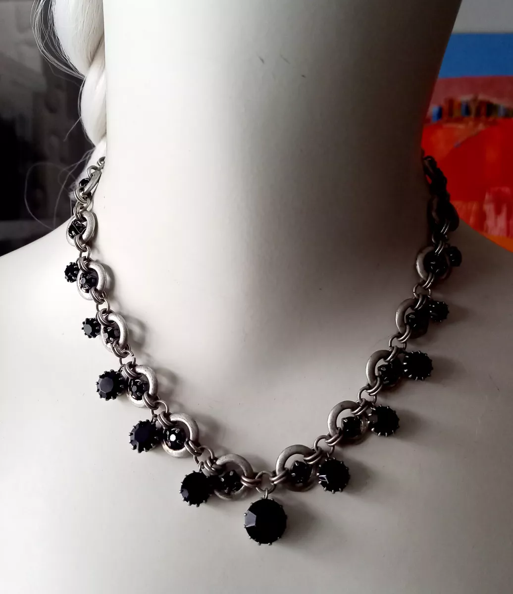 Chunky silver deals costume jewellery