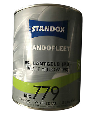 Standofleet Mixing Tinter 779 Bright Yellow 2K HS Solid Colour 4 Litre