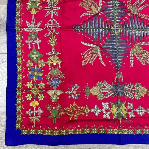 Hermès Scheherazade by Henri d'Origny Seidentuch Vintage 80er mehrfarbig - Bild 17 von 24