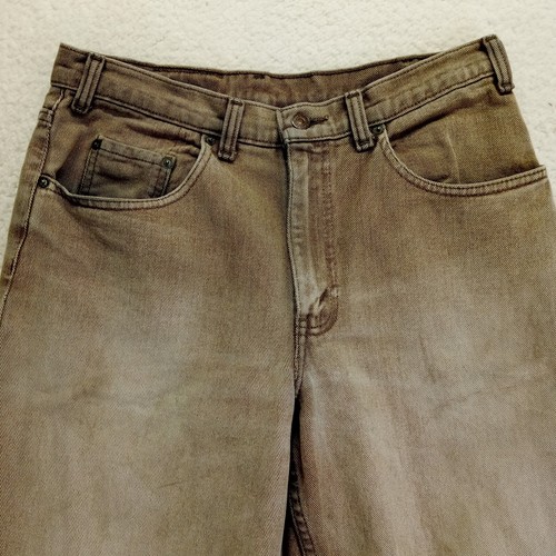Levis 533 Jeans Mens 31x32* (No Tag) Brown Distressed Streetwear Stained - Picture 2 of 10