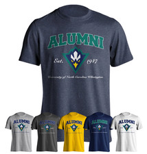 UNCW Seahawks Alumni Est 1947 T-Shirt NCAA College Graduate Short Sleeve Tee