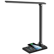 Afrog 5Th Gen Multifunctional Led Desk Lamp 10W Wireless Charger Usb Charging