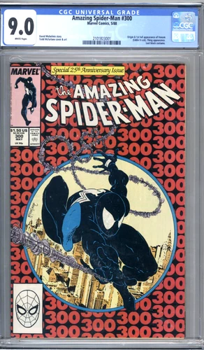 The Amazing Spider-Man #300 CGC 9.0 1st FULL Venom Appearance 05/1988