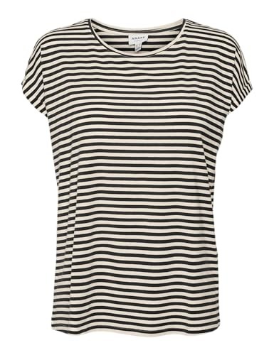 Vero Moda Vmava T-Shirt Gestreift, Kurzarm, GrößE Jrs, Damenoberteil-image