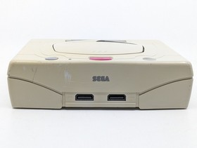 Sega Saturn White HST-3220 NTSC-J Japan Tested w/ Controller + DecAthlete
