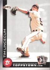 2010 Topps #TTT10 Tim Lincecum Ticket to Topps Town