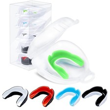 MENOLY 5 Packs Kids Mouth Guard - BPA Small (Under 7 Year old), Multi-colored