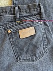 Mens Vintage Wrangler Denim Jeans Size 34 X 32 Straight Fit — photo 9