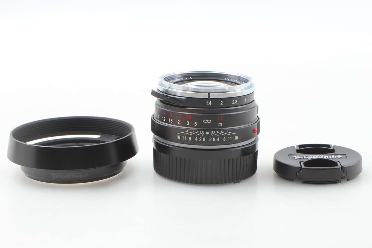 Top MINT w/ Hood ] Voigtlander NOKTON Classic 40mm F1.4 MC VM