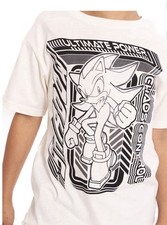 Sonic the Hedgehog 2PC Short Set Boys XS 4/5 Shirt Shorts NWT