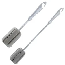 Water Bottle Brush Long Handle Bottle Washing Brush Cleaning Brush with Sponge