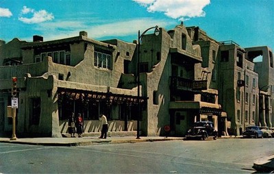 Santa Fe New Mexico La Fonda Hotel