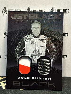 2021 Panini Chronicles Jet Black Materials Cole Custer #JBM-CC