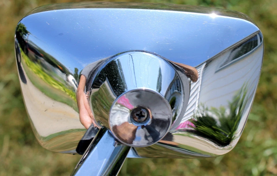 1967 年福特 Fairlane Mustang 猎鹰野马美洲狮 LH 遥控侧视镜 — 第 2/4 张图片