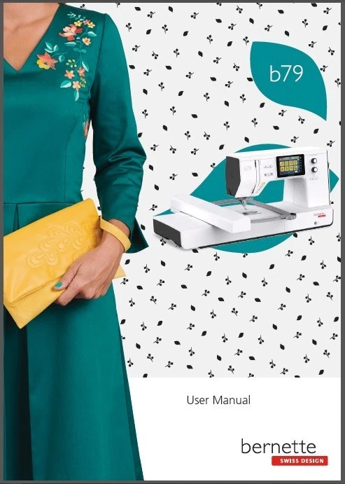 Bernina Bernette Deco B79 Sewing Machine Instructions Manual Reprint