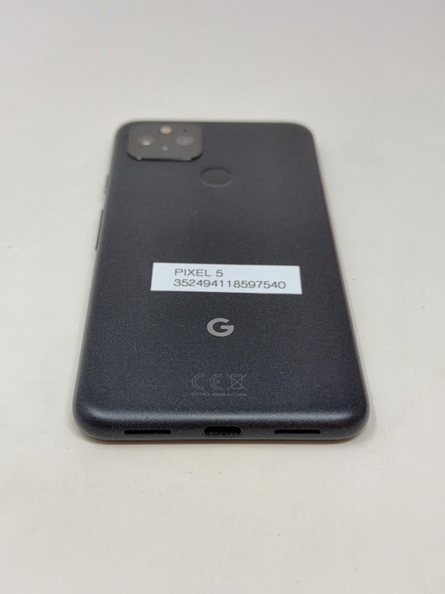 Google Pixel 5 - 128 GB - Just Black (Unlocked) for sale online | eBay