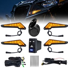 UTV Turn Signal Kit with Upgrade 4-in-1 Rocke...