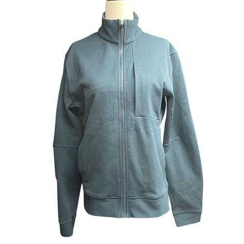 Chaqueta Lululemon Sojourn Para Hombre Talla Pequeña Cremallera Completa Azul Marino Warpstreme Calce Clásico - Imagen 7 de 19