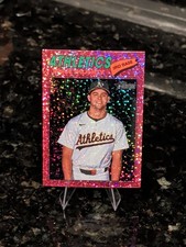 2026 Topps Heritage Max Muncy Pink Sparkle Athletics #105
