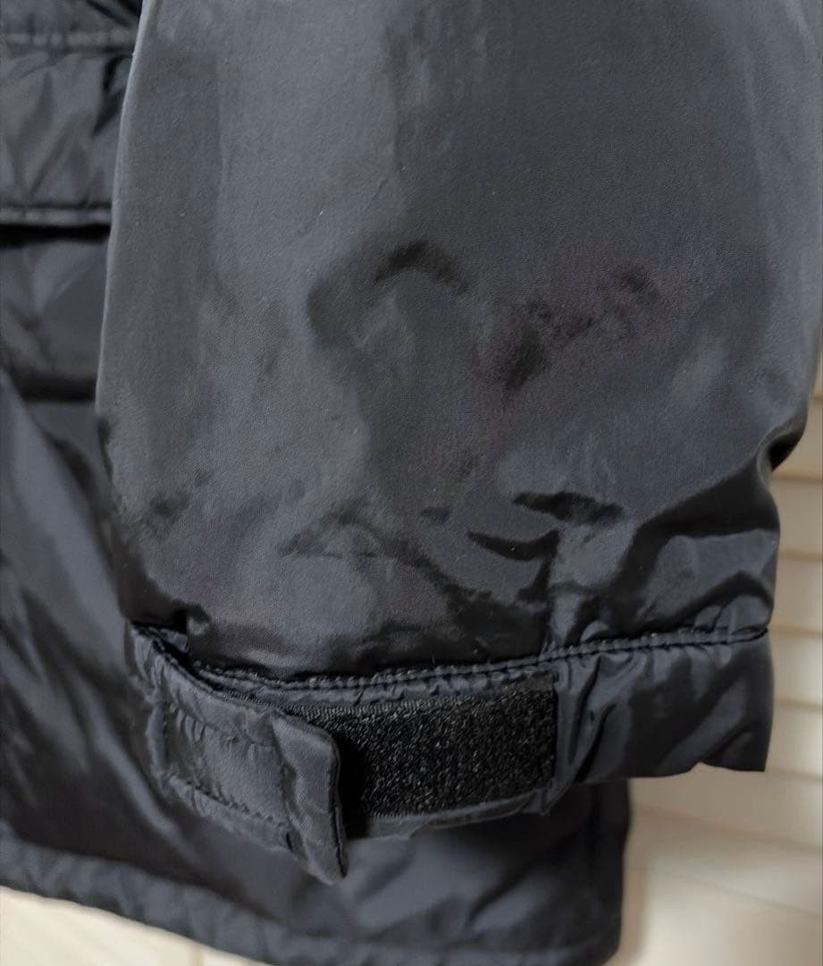 Burberry Black Label Men's Hooded Down Coat M Black Removable Hood Used thumbnail 5