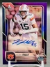 2025 Bowman University Chrome - Chrome Purple Auto /75 Keldric Faulk Titans