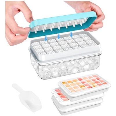 84 pcs Ice Cube Trays for Freezer - 3 Trays